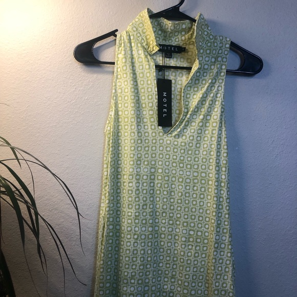 Retro collared body-con mini dress <NWT> - Picture 5 of 5